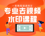 专业去视频水印教程 静态水印、动态水印、文字水印、图片水印一套教程通通搞定-全网第一网赚项目资源库-中赚网 & 中创网 & 冒泡网 & 福缘网 - 小本轻创业与优质加盟项目首选平台