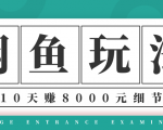 龟课·闲鱼项目玩法实战班第12期,操作10天左右利润有8000元细节玩法-全网第一网赚项目资源库-中赚网 & 中创网 & 冒泡网 & 福缘网 - 小本轻创业与优质加盟项目首选平台