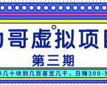 力哥实操内训虚拟项目第三期,每单几十块到几百甚至几千,日赚300-500+-全网第一网赚项目资源库-中赚网 & 中创网 & 冒泡网 & 福缘网 - 小本轻创业与优质加盟项目首选平台