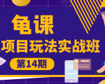 龟课·闲鱼项目玩法实战班第14期,批量细节玩法,一个月收益几万-全网第一网赚项目资源库-中赚网 & 中创网 & 冒泡网 & 福缘网 - 小本轻创业与优质加盟项目首选平台