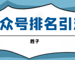 胜子老师微信公众号排名引流,微信10亿月活用户引流方法-全网第一网赚项目资源库-中赚网 & 中创网 & 冒泡网 & 福缘网 - 小本轻创业与优质加盟项目首选平台
