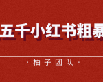 月入五千小红书粗暴赚钱玩法,适合上班族的赚钱副业-全网第一网赚项目资源库-中赚网 & 中创网 & 冒泡网 & 福缘网 - 小本轻创业与优质加盟项目首选平台