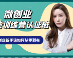 微创业全能训练营认证班课程,从理论知识与实际案例手把手指导创业新手如何从零到有-全网第一网赚项目资源库-中赚网 & 中创网 & 冒泡网 & 福缘网 - 小本轻创业与优质加盟项目首选平台