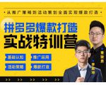 玺承云·拼多多爆款打造实战特训营,一套从入门到高手课程,让你快速拿捏拼多多-全网第一网赚项目资源库-中赚网 & 中创网 & 冒泡网 & 福缘网 - 小本轻创业与优质加盟项目首选平台