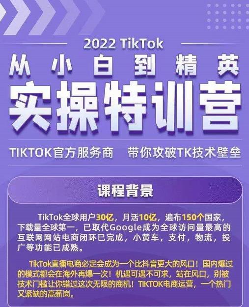 Seven漆·2022Tiktok从小白到精英实操特训营，带你掌握Tiktok账号运营-全网第一网赚项目资源库-中赚网 & 中创网 & 冒泡网 & 福缘网 - 小本轻创业与优质加盟项目首选平台
