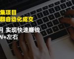 虚拟图集项目:矩阵站群自动化成交,3-5个月实现快速赚钱月入1W+左右-全网第一网赚项目资源库-中赚网 & 中创网 & 冒泡网 & 福缘网 - 小本轻创业与优质加盟项目首选平台