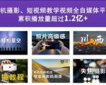 2022玩转手机影像全系课,零基础的小白也能进阶成为手机摄影专业人士-全网第一网赚项目资源库-中赚网 & 中创网 & 冒泡网 & 福缘网 - 小本轻创业与优质加盟项目首选平台