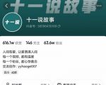 十一说故事·故事性中视频,观众快速共鸣从而快速变现的中视频玩法-全网第一网赚项目资源库-中赚网 & 中创网 & 冒泡网 & 福缘网 - 小本轻创业与优质加盟项目首选平台