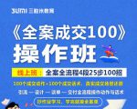 《全案成交100》全案全流程4段25步100招，操作班-全网第一网赚项目资源库-中赚网 & 中创网 & 冒泡网 & 福缘网 - 小本轻创业与优质加盟项目首选平台