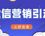 微信营销策划引流系列课程,每天引流100精准粉-全网第一网赚项目资源库-中赚网 & 中创网 & 冒泡网 & 福缘网 - 小本轻创业与优质加盟项目首选平台