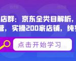 贝千电商店群:京东全类目解析,京东店群专业运营,实操200家店铺,纯实战经验-全网第一网赚项目资源库-中赚网 & 中创网 & 冒泡网 & 福缘网 - 小本轻创业与优质加盟项目首选平台