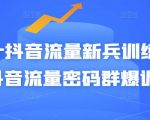 Peter抖音流量新兵训练营-破解抖音流量密码群爆训练营（新兵）-全网第一网赚项目资源库-中赚网 & 中创网 & 冒泡网 & 福缘网 - 小本轻创业与优质加盟项目首选平台