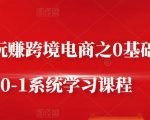 朱哥·玩赚跨境电商之0基础课程,0-1系统学习课程-全网第一网赚项目资源库-中赚网 & 中创网 & 冒泡网 & 福缘网 - 小本轻创业与优质加盟项目首选平台