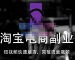 蓝Sir派·淘宝短视频快速起店,替代传统搜索方式,学会做一个不一样的淘宝店-全网第一网赚项目资源库-中赚网 & 中创网 & 冒泡网 & 福缘网 - 小本轻创业与优质加盟项目首选平台