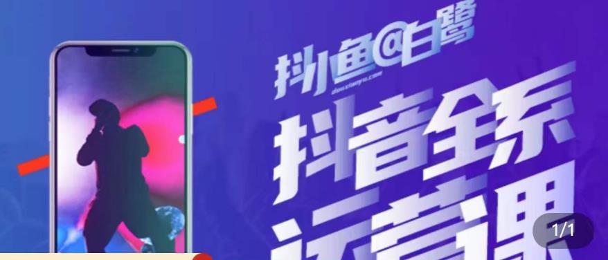 白鹭·主播内训营，运营主播话术起号进阶能力提升-全网第一网赚项目资源库-中赚网 & 中创网 & 冒泡网 & 福缘网 - 小本轻创业与优质加盟项目首选平台