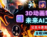 利用未来Ai工具LeiaPix,静态图转换3D动画,Lexica和Chat GPT制作精彩视频-全网第一网赚项目资源库-中赚网 & 中创网 & 冒泡网 & 福缘网 - 小本轻创业与优质加盟项目首选平台