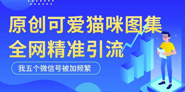 黑科技纯原创可爱猫咪图片，全网精准引流，实操5个VX号被加频繁-全网第一网赚项目资源库-中赚网 & 中创网 & 冒泡网 & 福缘网 - 小本轻创业与优质加盟项目首选平台