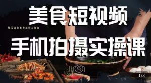 烁石·美食视频手机拍摄实操课,美食摄影理论、手机拍摄相关设置、剪辑调色、布光原理等内容-全网第一网赚项目资源库-中赚网 & 中创网 & 冒泡网 & 福缘网 - 小本轻创业与优质加盟项目首选平台