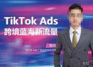 稳哥·如何投出高ROI的TikTok广告,开拓独立站卖家流量新蓝海-全网第一网赚项目资源库-中赚网 & 中创网 & 冒泡网 & 福缘网 - 小本轻创业与优质加盟项目首选平台