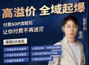 逸风-拼多多高溢价全域起爆,6大课程体系,付费玩法全套实操-全网第一网赚项目资源库-中赚网 & 中创网 & 冒泡网 & 福缘网 - 小本轻创业与优质加盟项目首选平台