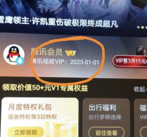 外面收费88撸腾讯会员2年,号称百分百成功,具体自测【操作教程】-全网第一网赚项目资源库-中赚网 & 中创网 & 冒泡网 & 福缘网 - 小本轻创业与优质加盟项目首选平台