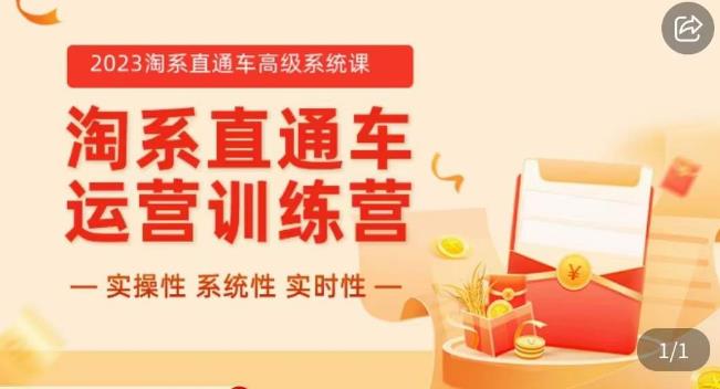 冠东·2023淘系直通车高级系统课，​实操性，系统性，实时性，直通车完整体系教学-全网第一网赚项目资源库-中赚网 & 中创网 & 冒泡网 & 福缘网 - 小本轻创业与优质加盟项目首选平台