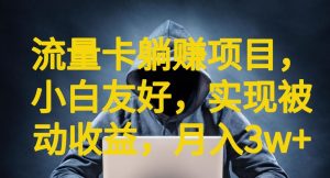 流量卡躺赚项目,小白友好,开设后台,实现被动收益,只要出卡,就能一直赚钱,利润高昂【揭秘】-全网第一网赚项目资源库-中赚网 & 中创网 & 冒泡网 & 福缘网 - 小本轻创业与优质加盟项目首选平台