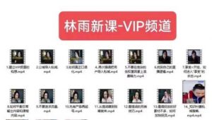 林雨新课VIP频道，玩赚私域/朋友圈/社群-全网第一网赚项目资源库-中赚网 & 中创网 & 冒泡网 & 福缘网 - 小本轻创业与优质加盟项目首选平台