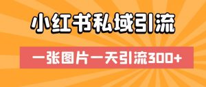 小红书私域引流,一张图片一天引流300+【揭秘】-全网第一网赚项目资源库-中赚网 & 中创网 & 冒泡网 & 福缘网 - 小本轻创业与优质加盟项目首选平台