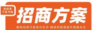 王昕招商方案,解构招商方案意识形态,精准把握渠道代理基本法-全网第一网赚项目资源库-中赚网 & 中创网 & 冒泡网 & 福缘网 - 小本轻创业与优质加盟项目首选平台