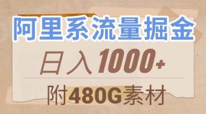 阿里系流量掘金,几分钟一个作品,无脑搬运,日入1000+(附480G素材)【揭秘】-全网第一网赚项目资源库-中赚网 & 中创网 & 冒泡网 & 福缘网 - 小本轻创业与优质加盟项目首选平台