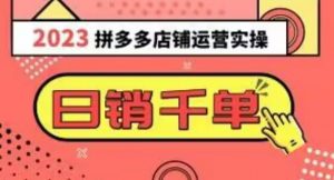 2023拼多多运营实操,每天30分钟日销1000+,爆款选品技巧大全(10节课)-全网第一网赚项目资源库-中赚网 & 中创网 & 冒泡网 & 福缘网 - 小本轻创业与优质加盟项目首选平台