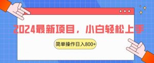 2024最新项目,红娘项目,简单操作轻松日入800+【揭秘】-全网第一网赚项目资源库-中赚网 & 中创网 & 冒泡网 & 福缘网 - 小本轻创业与优质加盟项目首选平台