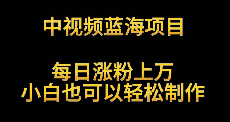 中视频蓝海项目，解读英雄人物生平，每日涨粉上万，小白也可以轻松制作，月入过万不是梦【揭秘】-全网第一网赚项目资源库-中赚网 & 中创网 & 冒泡网 & 福缘网 - 小本轻创业与优质加盟项目首选平台