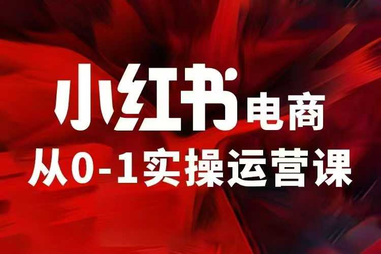 小红书电商运营，97节小红书vip内部课，带你实现小红书赚钱-全网第一网赚项目资源库-中赚网 & 中创网 & 冒泡网 & 福缘网 - 小本轻创业与优质加盟项目首选平台