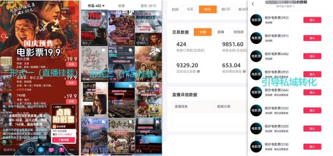 电影票小程序挂载_蹭新电影热度+后续流量延伸【揭秘】-全网第一网赚项目资源库-中赚网 & 中创网 & 冒泡网 & 福缘网 - 小本轻创业与优质加盟项目首选平台