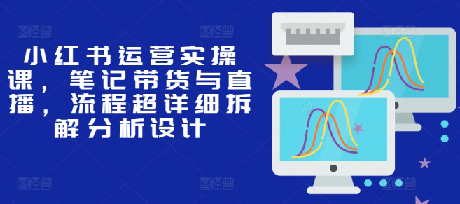 小红书运营实操课，笔记带货与直播，流程超详细拆解分析设计-全网第一网赚项目资源库-中赚网 & 中创网 & 冒泡网 & 福缘网 - 小本轻创业与优质加盟项目首选平台