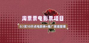 电影票无门槛券推广_0.1亓买10亓无门槛+渠道入口(v1.0版教程)-全网第一网赚项目资源库-中赚网 & 中创网 & 冒泡网 & 福缘网 - 小本轻创业与优质加盟项目首选平台