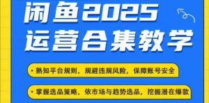 2025闲鱼电商运营全集，2025最新咸鱼玩法-全网第一网赚项目资源库-中赚网 & 中创网 & 冒泡网 & 福缘网 - 小本轻创业与优质加盟项目首选平台