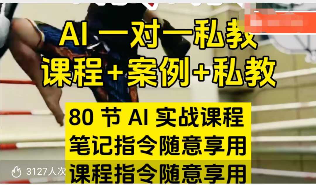 AI指令实战课，课程+案例，80节AI实战课程，笔记指令随意享用，课程指令随意享用-全网第一网赚项目资源库-中赚网 & 中创网 & 冒泡网 & 福缘网 - 小本轻创业与优质加盟项目首选平台