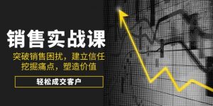 销售实战课,突破销售困扰,建立信任,挖掘痛点,塑造价值,轻松成交客户-全网第一网赚项目资源库-中赚网 & 中创网 & 冒泡网 & 福缘网 - 小本轻创业与优质加盟项目首选平台