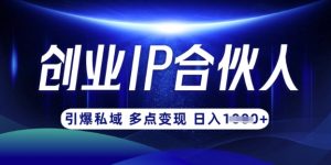 云帆·创业ip合伙人打造3.0,从0到1教你做网创,实现月入过W-全网第一网赚项目资源库-中赚网 & 中创网 & 冒泡网 & 福缘网 - 小本轻创业与优质加盟项目首选平台