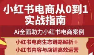 天诺老吴·2025小红书电商全链路运营-全网第一网赚项目资源库-中赚网 & 中创网 & 冒泡网 & 福缘网 - 小本轻创业与优质加盟项目首选平台