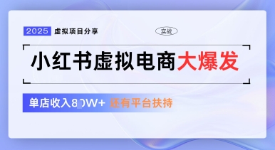 小红书虚拟电商项目，平台大力免费流量扶持，低门槛1拖3玩法-全网第一网赚项目资源库-中赚网 & 中创网 & 冒泡网 & 福缘网 - 小本轻创业与优质加盟项目首选平台