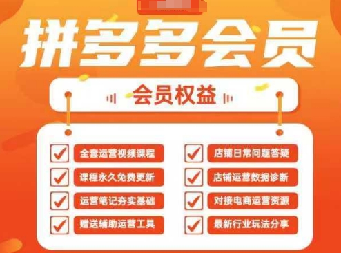 2025拼多多运营实战课，40节全流程教学，覆盖拼多多运营全链路-全网第一网赚项目资源库-中赚网 & 中创网 & 冒泡网 & 福缘网 - 小本轻创业与优质加盟项目首选平台