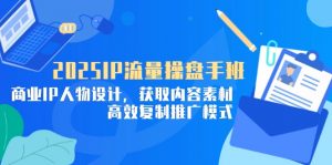 2025IP流量操盘手班,商业IP人物设计,获取内容素材,高效复制推广模式-全网第一网赚项目资源库-中赚网 & 中创网 & 冒泡网 & 福缘网 - 小本轻创业与优质加盟项目首选平台