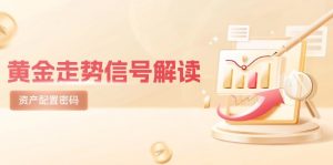 黄金走势信号解读，避险逻辑+市场情绪，美股剧震后的资产配置密码-全网第一网赚项目资源库-中赚网 & 中创网 & 冒泡网 & 福缘网 - 小本轻创业与优质加盟项目首选平台