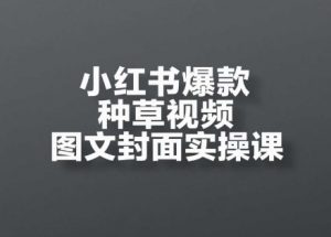 小红书爆款种草视频图文封面实操课,开店、选品、引流、变现全流程-全网第一网赚项目资源库-中赚网 & 中创网 & 冒泡网 & 福缘网 - 小本轻创业与优质加盟项目首选平台