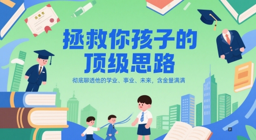付费文章：拯救你孩子的顶级思路，彻底聊透他的学业、事业、未来，含金量满满-全网第一网赚项目资源库-中赚网 & 中创网 & 冒泡网 & 福缘网 - 小本轻创业与优质加盟项目首选平台