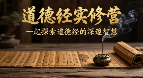 道德经实修营，一起探索道德经的深邃智慧-全网第一网赚项目资源库-中赚网 & 中创网 & 冒泡网 & 福缘网 - 小本轻创业与优质加盟项目首选平台